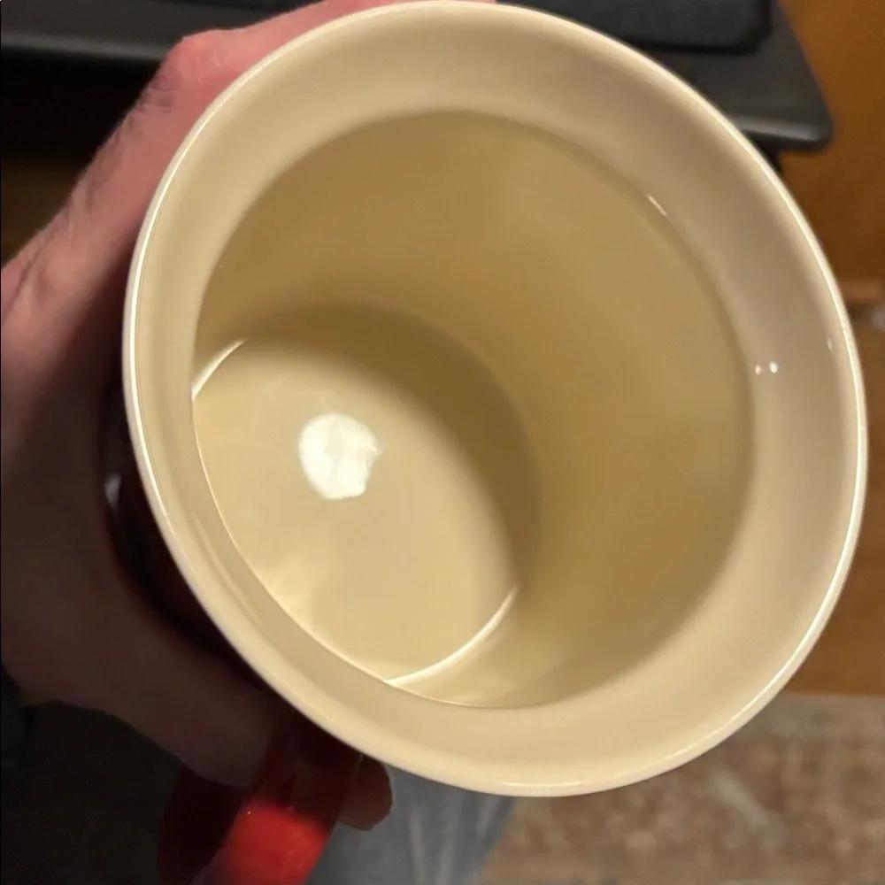Red Ceramic Mug-18 oz Good Cook
